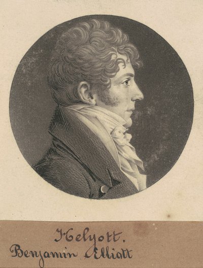 Benjamin Elliott da Charles B. J. Févret de Saint Mémin
