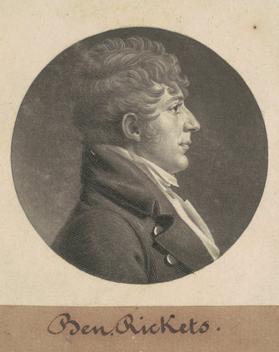 Benjamin Ricketts da Charles B. J. Févret de Saint Mémin
