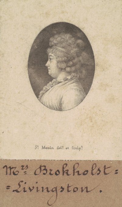 Catherine Keteltas Livingston da Charles B. J. Févret de Saint Mémin