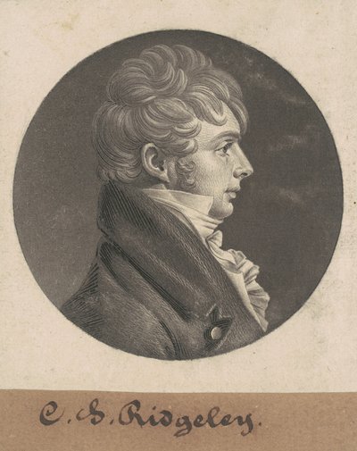 Charles Sterett Ridgely da Charles B. J. Févret de Saint Mémin