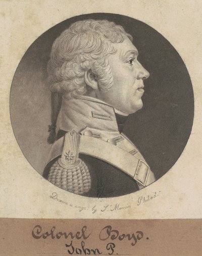 Colonnello Boyd da Charles B. J. Févret de Saint Mémin