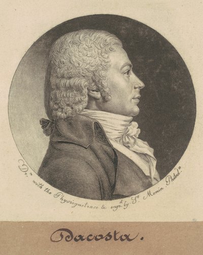 Dacosta da Charles B. J. Févret de Saint Mémin