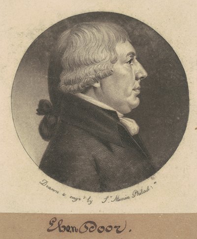 Ebenezer Dorr da Charles B. J. Févret de Saint Mémin