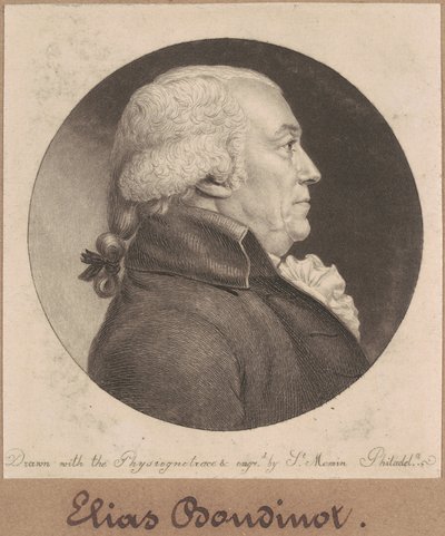 Elias Boudinot da Charles B. J. Févret de Saint Mémin