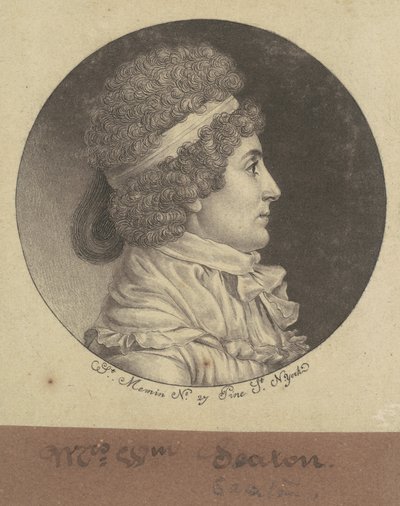 Elizabeth Ann Bayley Seton da Charles B. J. Févret de Saint Mémin