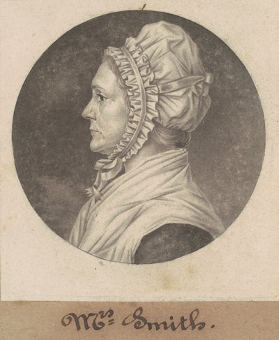Elizabeth Custis Teackle Smith da Charles B. J. Févret de Saint Mémin