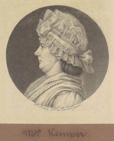 Elizabeth Marius Kemper da Charles B. J. Févret de Saint Mémin