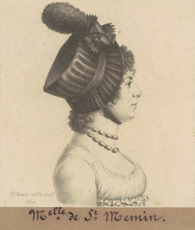 Étiennette-Charlotte-Adélaïde Févret de Saint-Mémin da Charles B. J. Févret de Saint Mémin