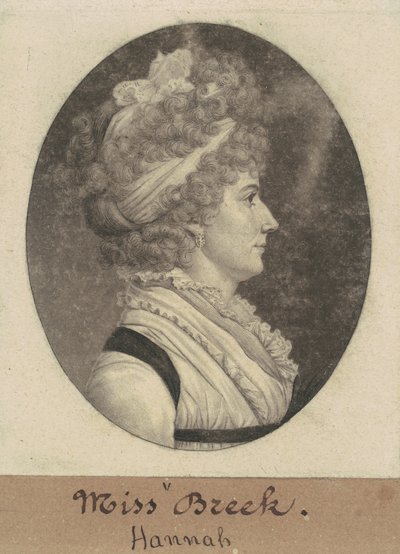 Hannah Breck da Charles B. J. Févret de Saint Mémin