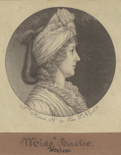 Helena Bache da Charles B. J. Févret de Saint Mémin