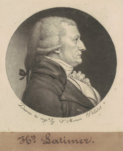 Henry Latimer da Charles B. J. Févret de Saint Mémin