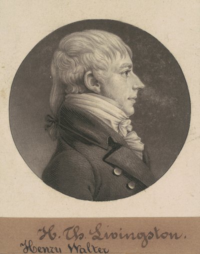 Henry Walter Livingston da Charles B. J. Févret de Saint Mémin