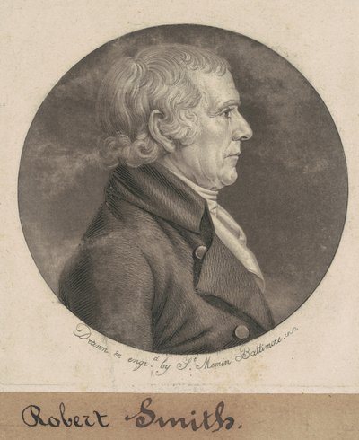 Isaac Smith II da Charles B. J. Févret de Saint Mémin