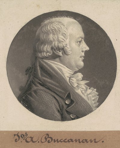 James A. Buchanan da Charles B. J. Févret de Saint Mémin