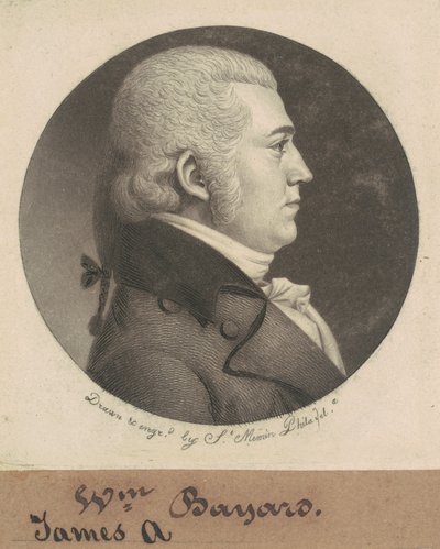 James Asheton Bayard da Charles B. J. Févret de Saint Mémin