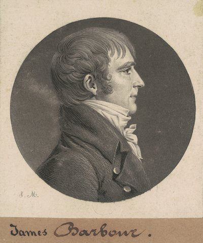 James Barbour da Charles B. J. Févret de Saint Mémin