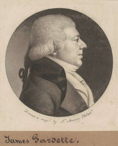 James Gardette da Charles B. J. Févret de Saint Mémin