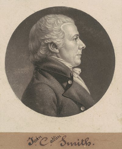 John Cotton Smith da Charles B. J. Févret de Saint Mémin