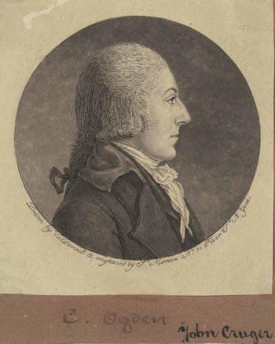 John Cruger da Charles B. J. Févret de Saint Mémin