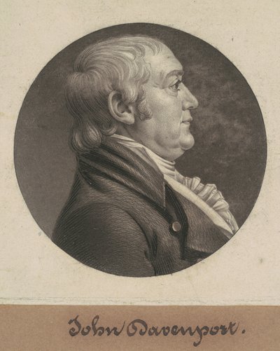 John Davenport da Charles B. J. Févret de Saint Mémin