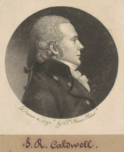 John Edwards Caldwell da Charles B. J. Févret de Saint Mémin