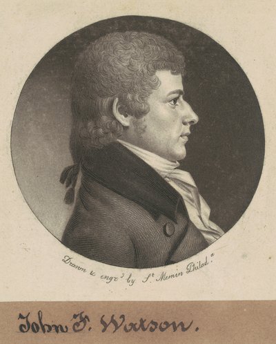 John Fanning Watson da Charles B. J. Févret de Saint Mémin
