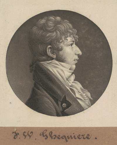 John Francis William Ghequiere da Charles B. J. Févret de Saint Mémin