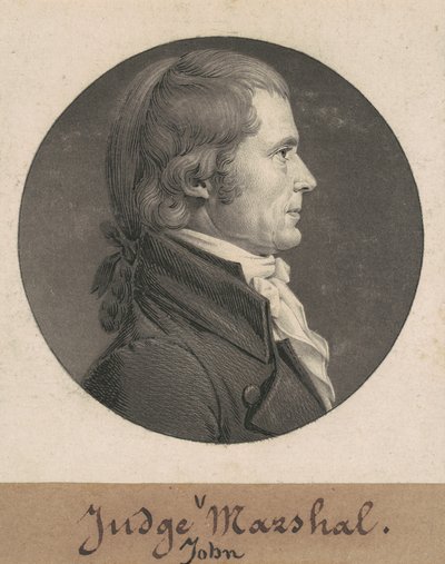 John Marshall da Charles B. J. Févret de Saint Mémin