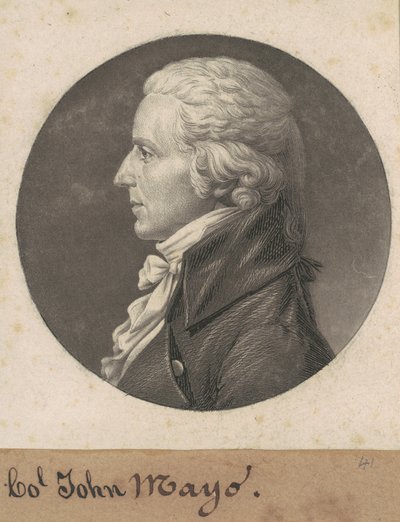 John Mayo II da Charles B. J. Févret de Saint Mémin