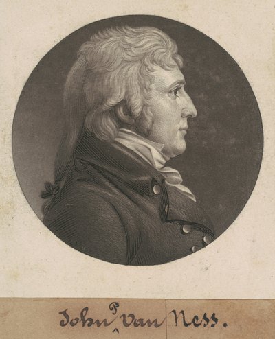 John Peter Van Ness da Charles B. J. Févret de Saint Mémin