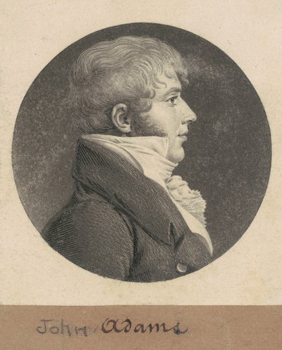 John Strong Adams da Charles B. J. Févret de Saint Mémin