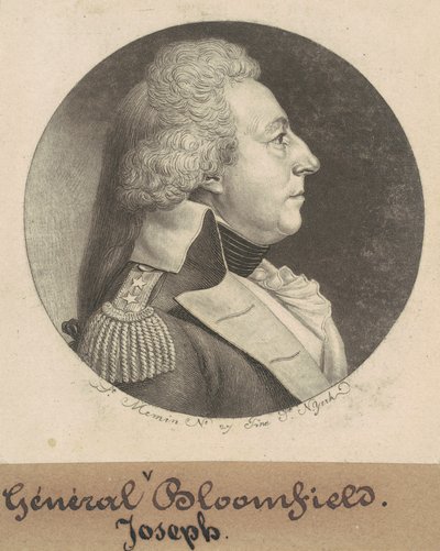 Joseph Bloomfield da Charles B. J. Févret de Saint Mémin