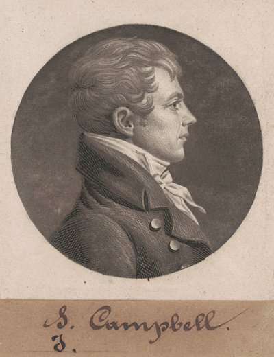Levin Hicks Campbell da Charles B. J. Févret de Saint Mémin