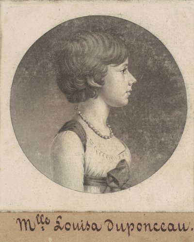 Louisa DuPonceau da Charles B. J. Févret de Saint Mémin