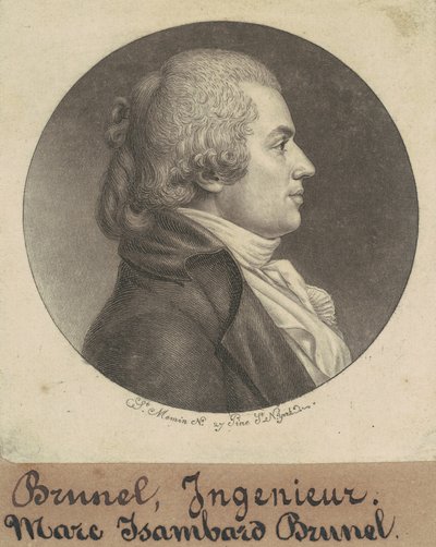 Marc Isambard Brunel da Charles B. J. Févret de Saint Mémin