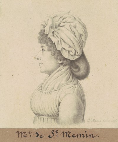 Marie-Victoire Févet de Saint-Mémin da Charles B. J. Févret de Saint Mémin