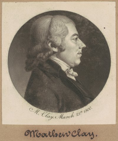 Matthew Clay da Charles B. J. Févret de Saint Mémin