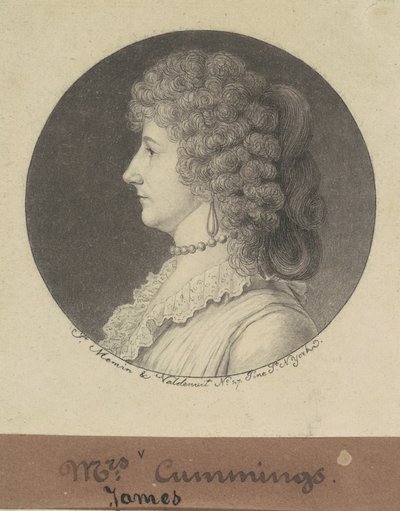 Phoebe Harisson Cuming da Charles B. J. Févret de Saint Mémin