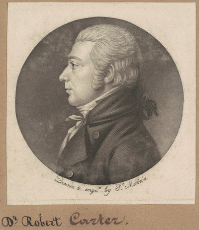Robert Carter da Charles B. J. Févret de Saint Mémin