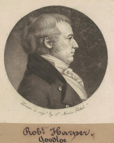 Robert Goodloe Harper da Charles B. J. Févret de Saint Mémin