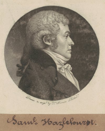 Samuel Hazlehurst da Charles B. J. Févret de Saint Mémin