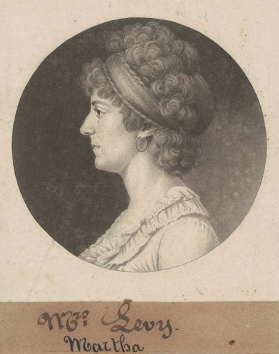 Sarah Coates Levy da Charles B. J. Févret de Saint Mémin