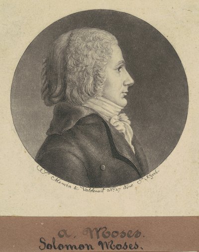 Solomon Moses da Charles B. J. Févret de Saint Mémin