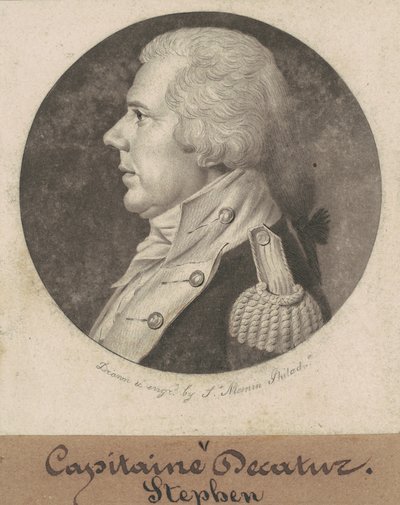 Stephen Decatur, Sr. da Charles B. J. Févret de Saint Mémin