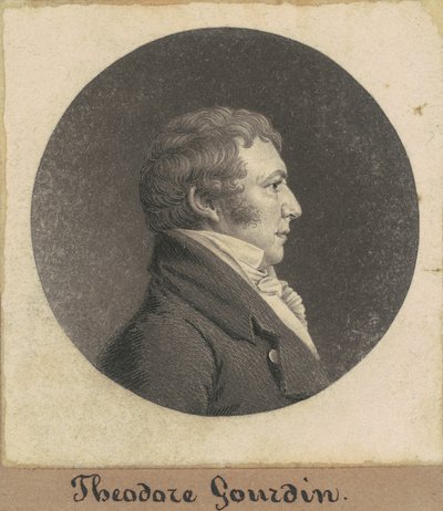Theodore Gourdin da Charles B. J. Févret de Saint Mémin