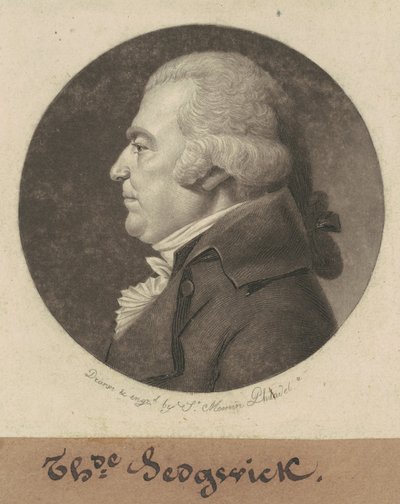 Theodore Sedgwick da Charles B. J. Févret de Saint Mémin