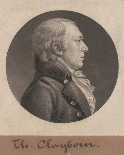 Thomas Claiborne da Charles B. J. Févret de Saint Mémin
