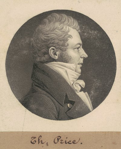 Thomas Price da Charles B. J. Févret de Saint Mémin