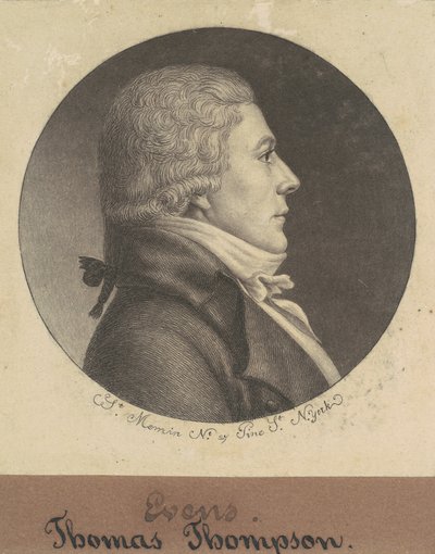 Thomas Thompson da Charles B. J. Févret de Saint Mémin