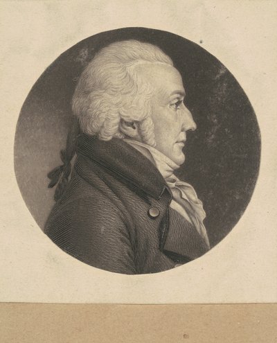 Uomo non identificato da Charles B. J. Févret de Saint Mémin